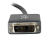 C2G 2m DisplayPort to Single Link DVI-D Adapter Cable M/M - Nærbilde