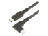 StarTech.com 6ft (2m) Rugged Right Angle USB-C Cable, USB 3.2 Gen 1 (5 Gbps), USB C to C Data Transfer Cable, 4K 60Hz DP Alt Mode, 100W Power Delivery - Nærbilde