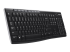 Logitech Wireless Keyboard K270 - Venstre vinkel