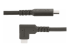 StarTech.com 6ft (2m) Rugged Right Angle USB-C Cable, USB 3.2 Gen 1 (5 Gbps), USB C to C Data Transfer Cable, 4K 60Hz DP Alt Mode, 100W Power Delivery - Nærbilde
