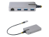 StarTech.com 3-Port USB-C Hub with Ethernet, 3x USB-A Ports, Gigabit Ethernet, USB 3.0 5Gbps, Bus-Powered, USB Type-C Hub w/GbE and 1ft/30cm Long Cable, Portable Laptop USB C Hub Adapter - Flere vinkler