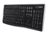 Logitech Wireless Keyboard K270 - Høyre vinkel